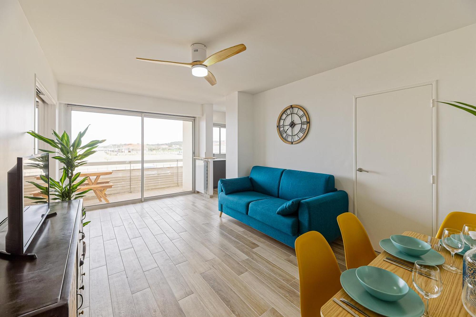 Golden Biarritz - Front De - Parking Privatif Gratuit Appartement