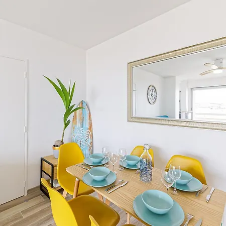 Golden Sand Anglet Biarritz - Front De Mer - Parking Privatif Gratuit Exterior foto
